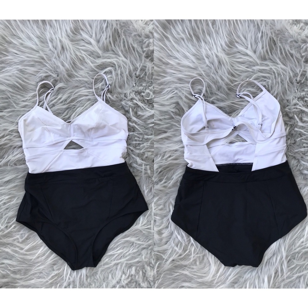 Black & White One Piece